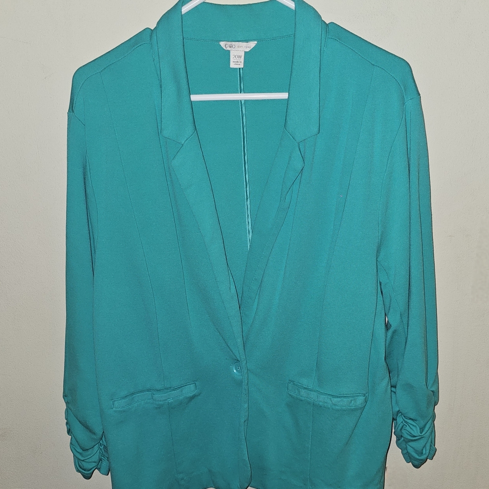 Chic Teal Women's Blazer
